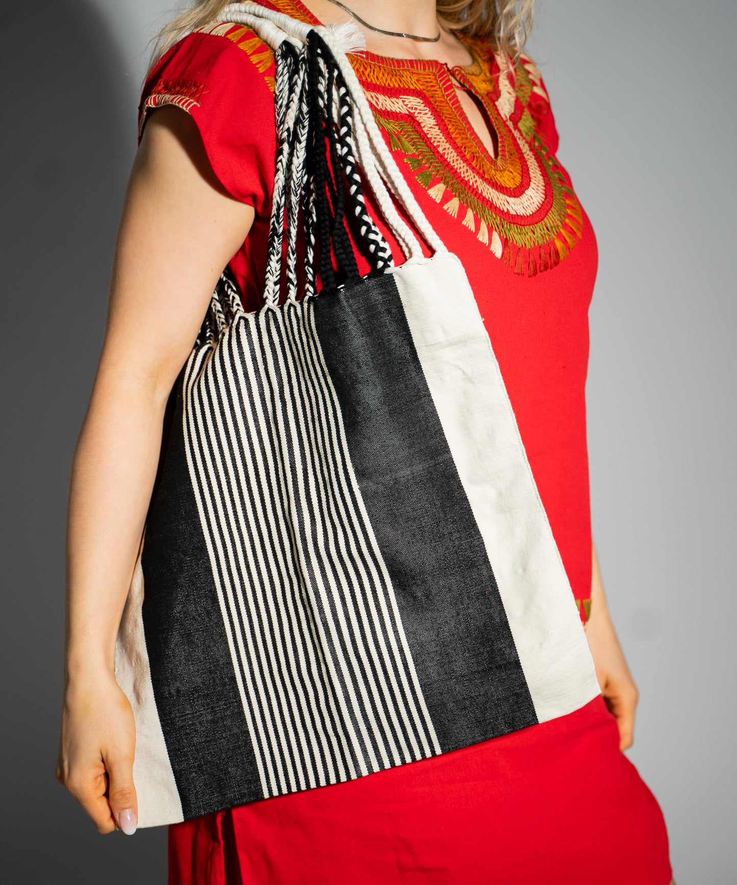 Tote Bag - White/Black