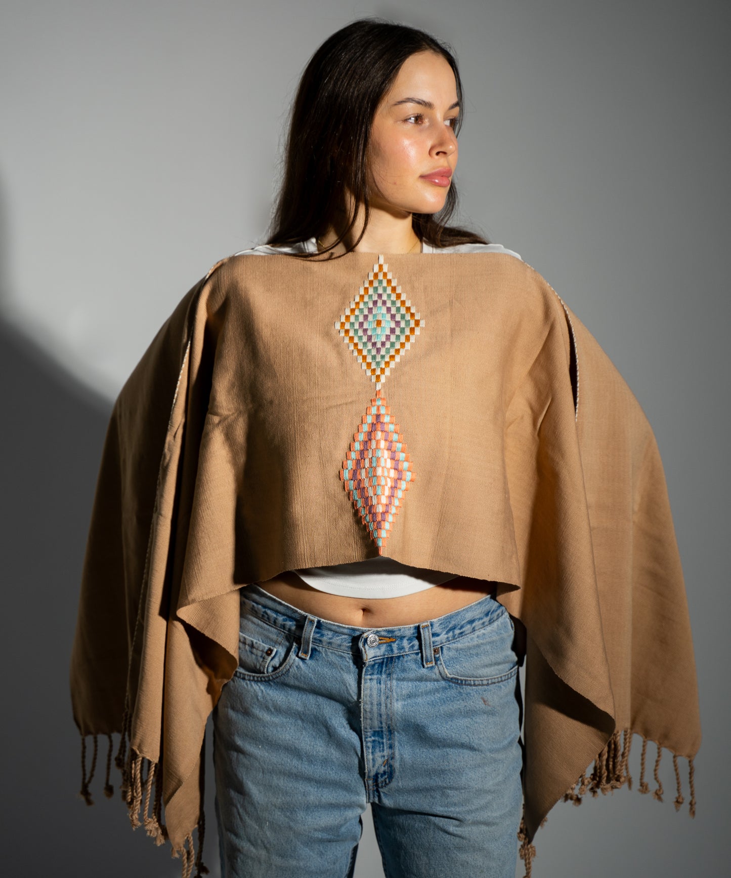 Poncho - Beige