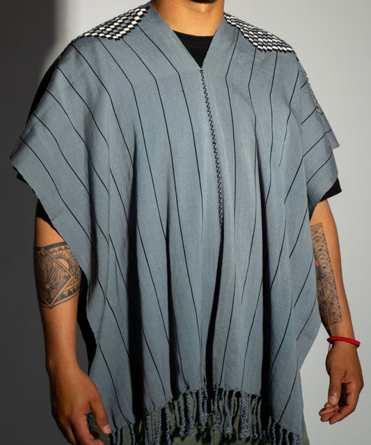 Poncho - Grey