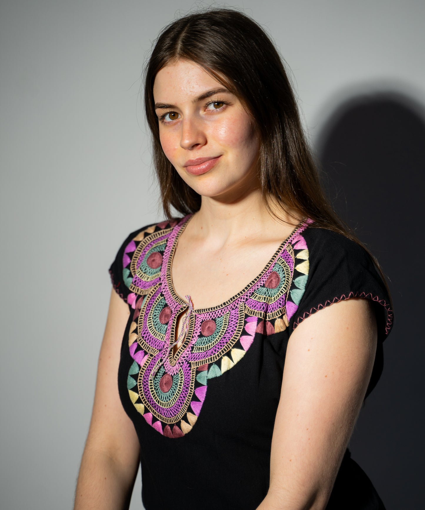 Dress - Black/Purple