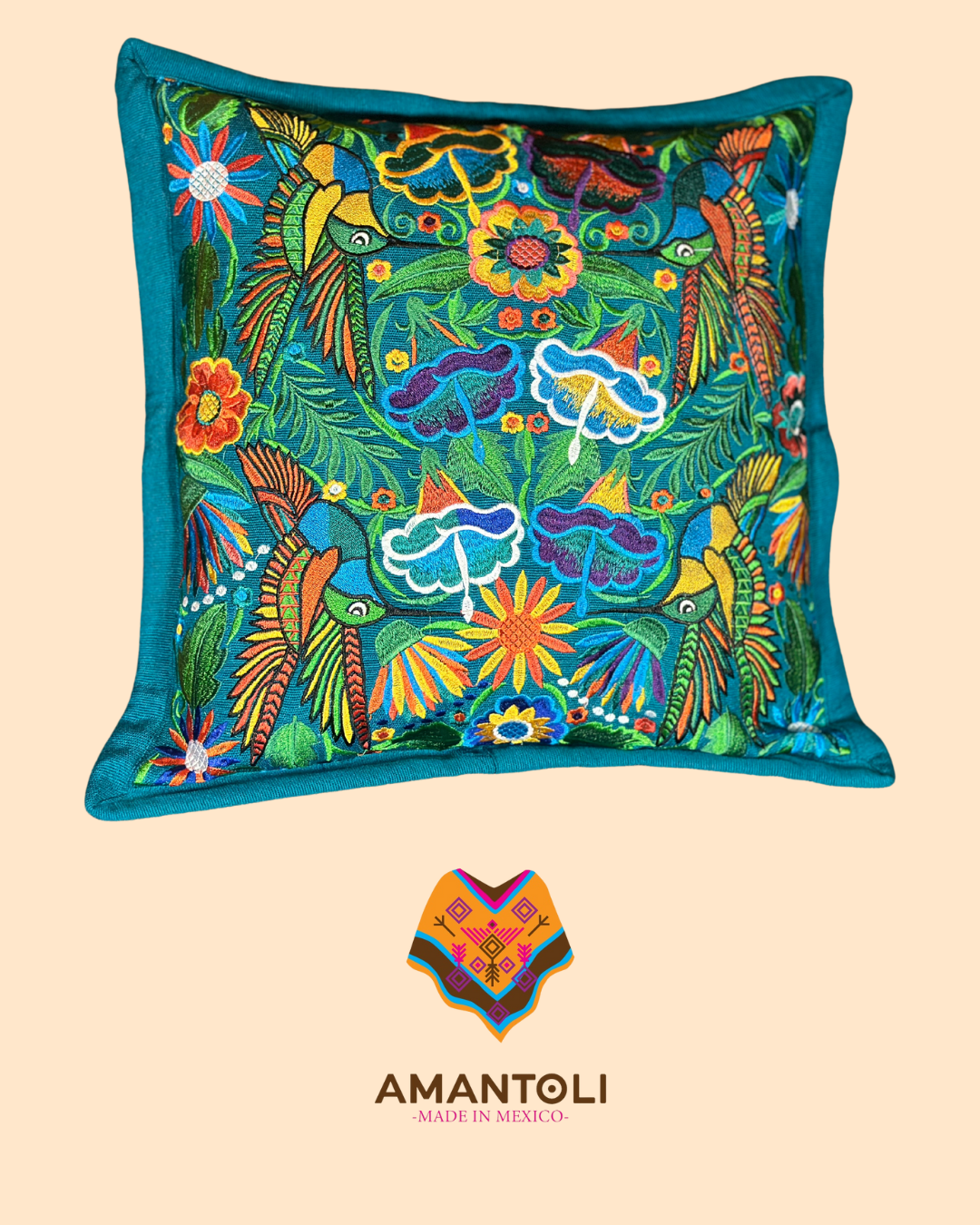 Cushion Cover Single - Blue